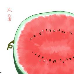 大暑吃瓜视频模板,跟着视频模板一起吃瓜解暑